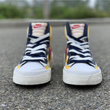 Nike Men's & Women's Luxury Low-Top Trainers — Style 093 angle view