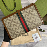 Front view of structured sleek women's handbag – women's luxury handbag