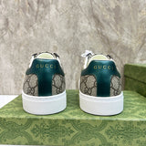 Gucci sneakers detailed view showing premium designer craftsmanship