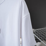 Full styled look of Louis Vuitton cotton t-shirt with relaxed-fit cut