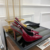 Saint Laurent designer shoes full view