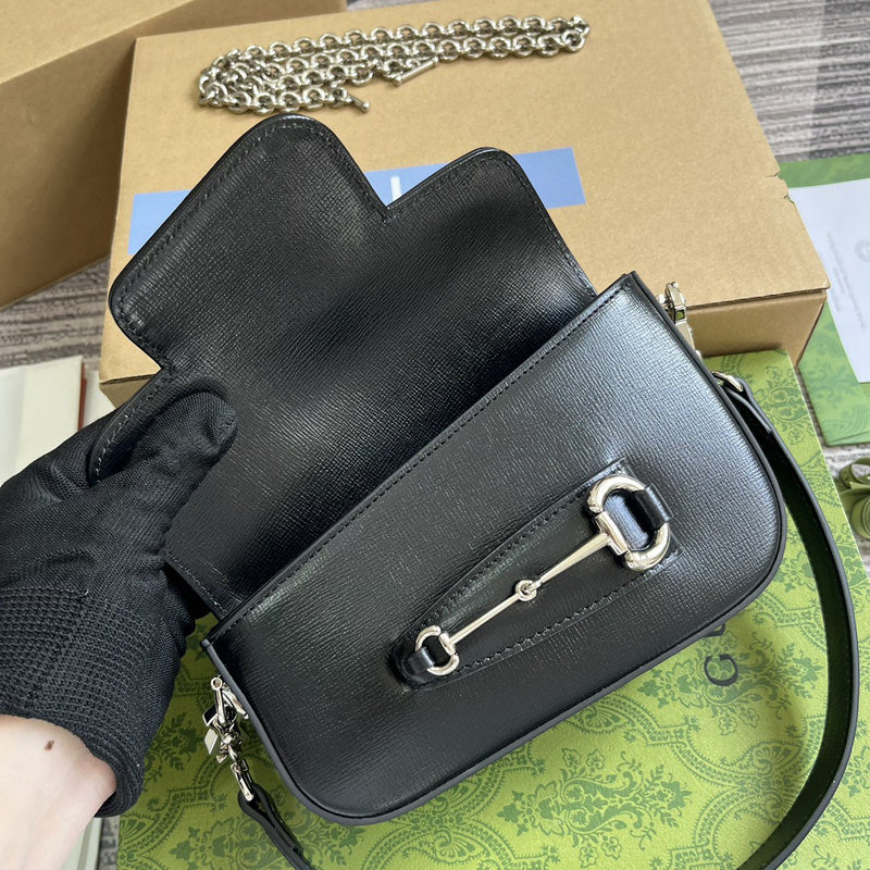 Side profile of statement sleek women's handbag – women's luxury accessory