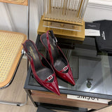 Front view of Saint Laurent luxury piece style No.014