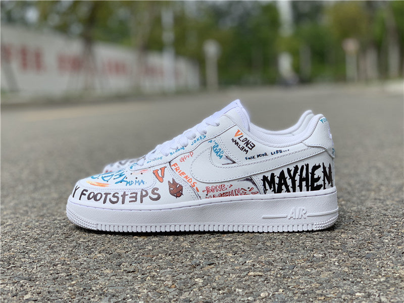 Nike Men's & Women's Designer Street Sneakers — Style 014 side view