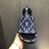Louis Vuitton shoes Style 236 - close-up of handcrafted italian detailing