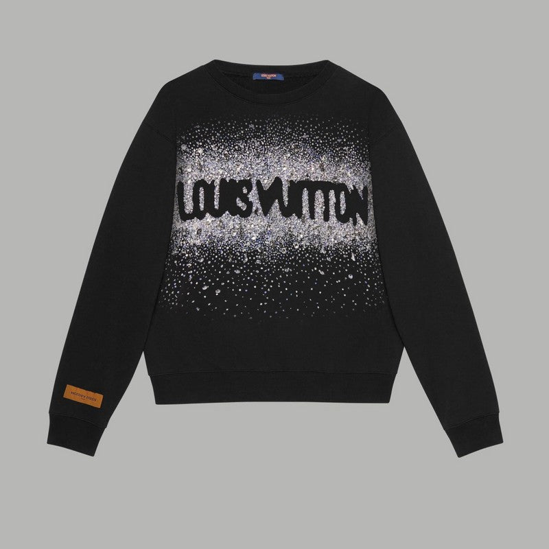 Front view of Louis Vuitton luxury clothing with relaxed-fit cut