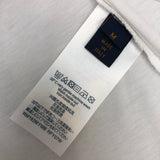Full styled look of Louis Vuitton cotton t-shirt with label-forward styling