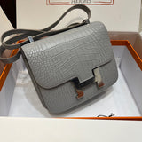 Interior view of structured premium bag
