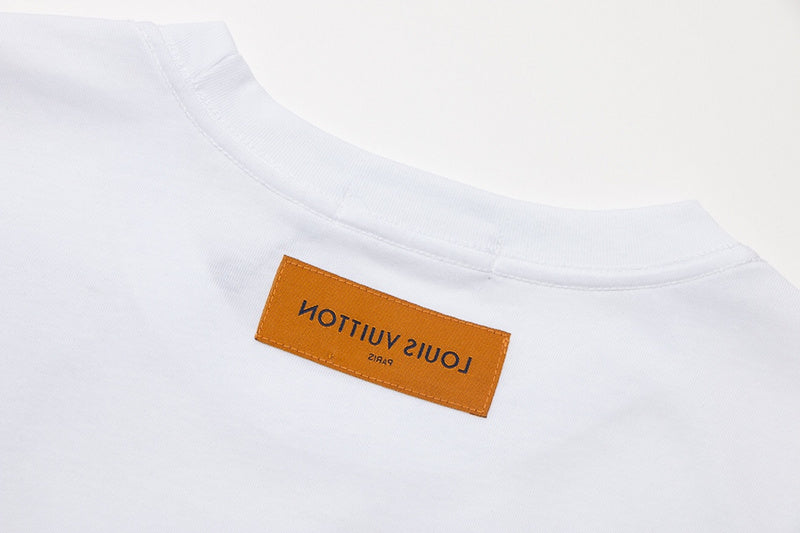 Back view of Louis Vuitton cotton t-shirt with everyday silhouette