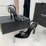 Three-quarter angle view of Saint Laurent luxury piece style No.093