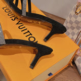 Louis Vuitton shoes Style 352 - texture and material detail
