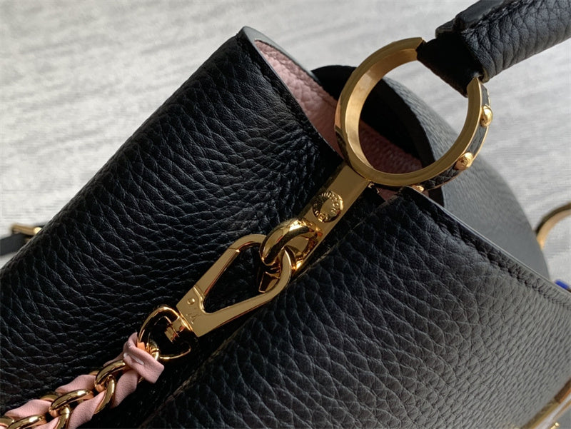  Sleek structured bag front view 55