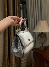 Premium Leather Top Handle Satchel - Elegant Women's Designer Bag - NM6900