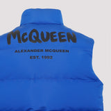 Close-up of Alexander McQueen jackets hardware and fine stitching