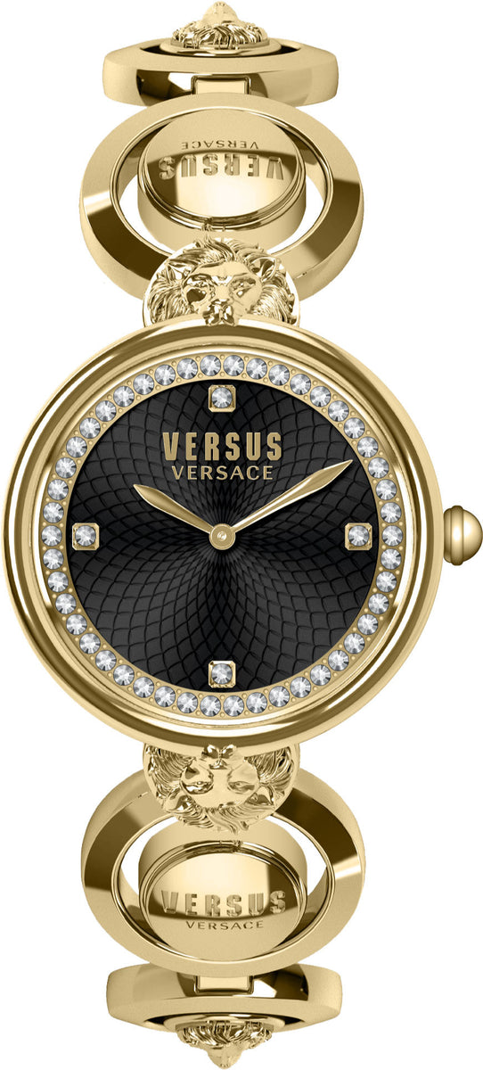 Front view of Versace women's watch