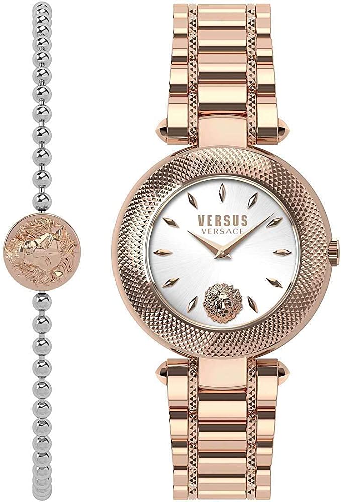 Front view of Versace women's watch