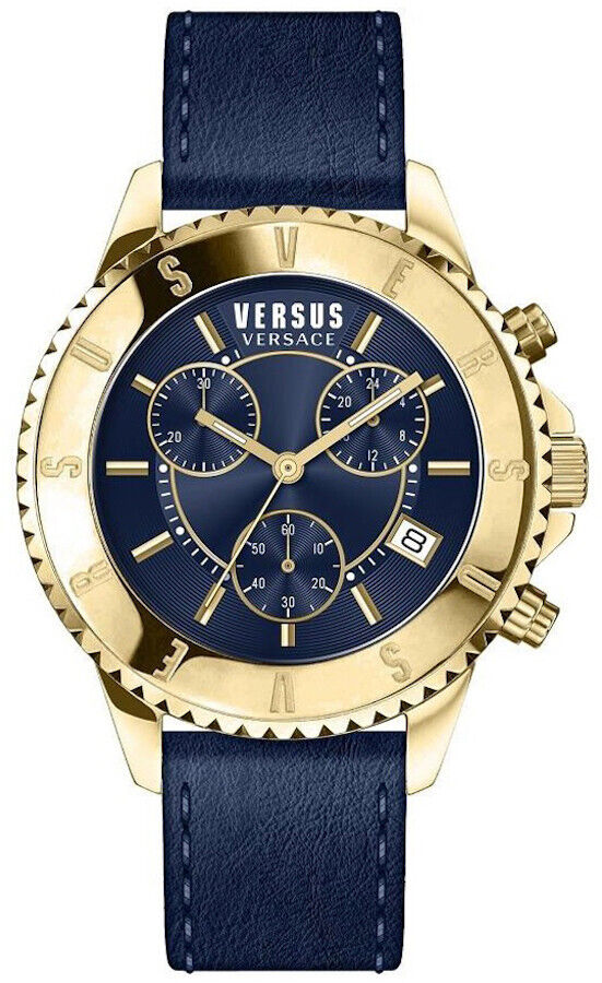 Front view of Versace men's watch