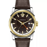 Front view of Versace men's watch