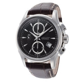 Close-up detail view of Glycine Men's Airman men's watch