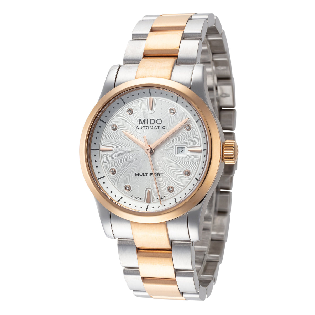 Front view of Mido Women's Multifort women's watch