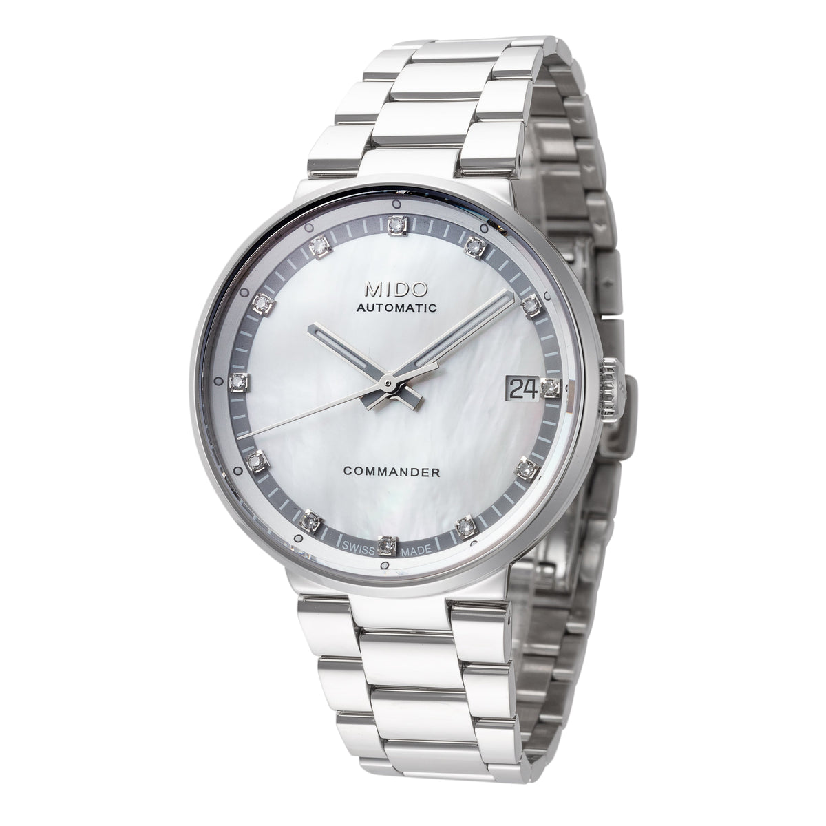 Front view of Mido Women's M0142071111680 women's watch