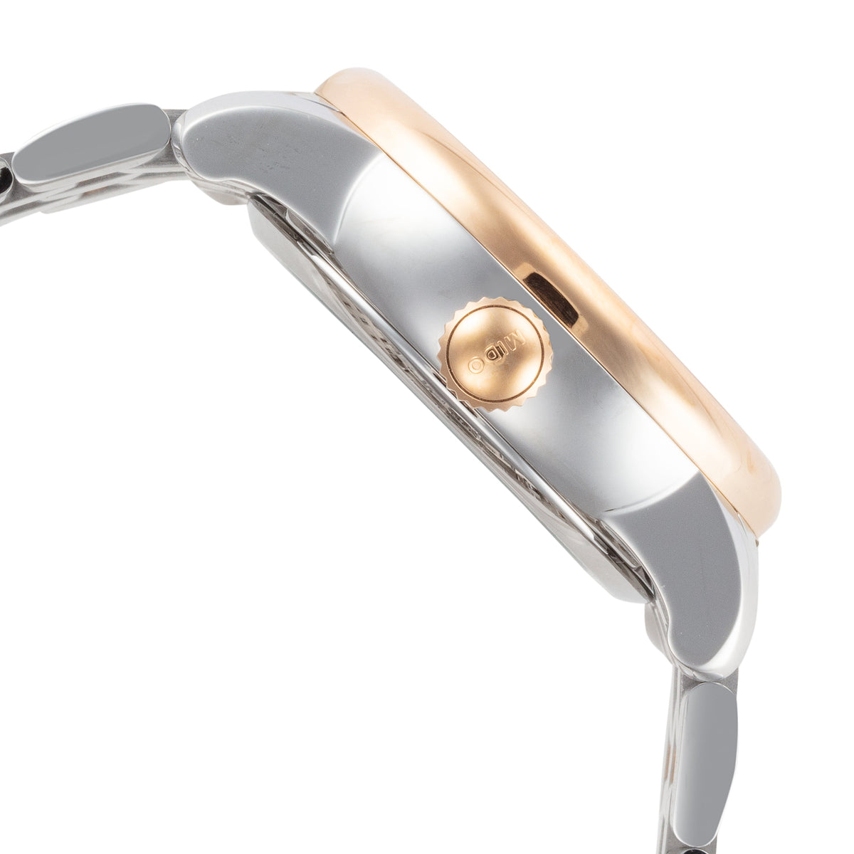 Side view of Mido Women's Baroncelli women's watch