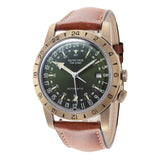 Front view of Glycine Men's Airman men's watch
