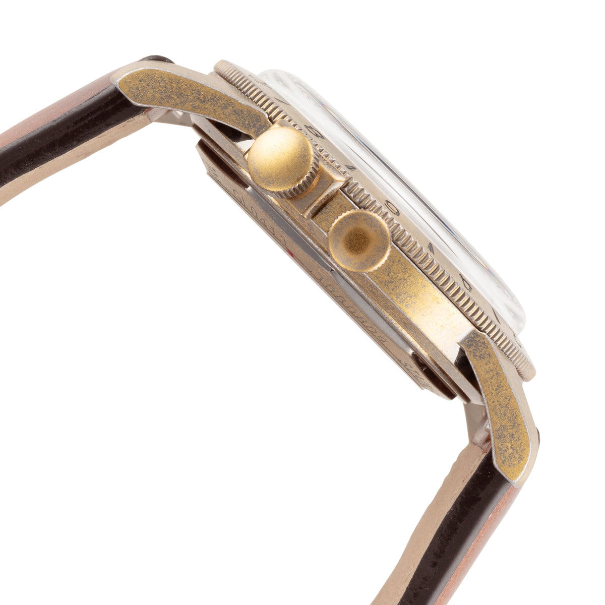 Side view of Glycine Men's Airman men's watch