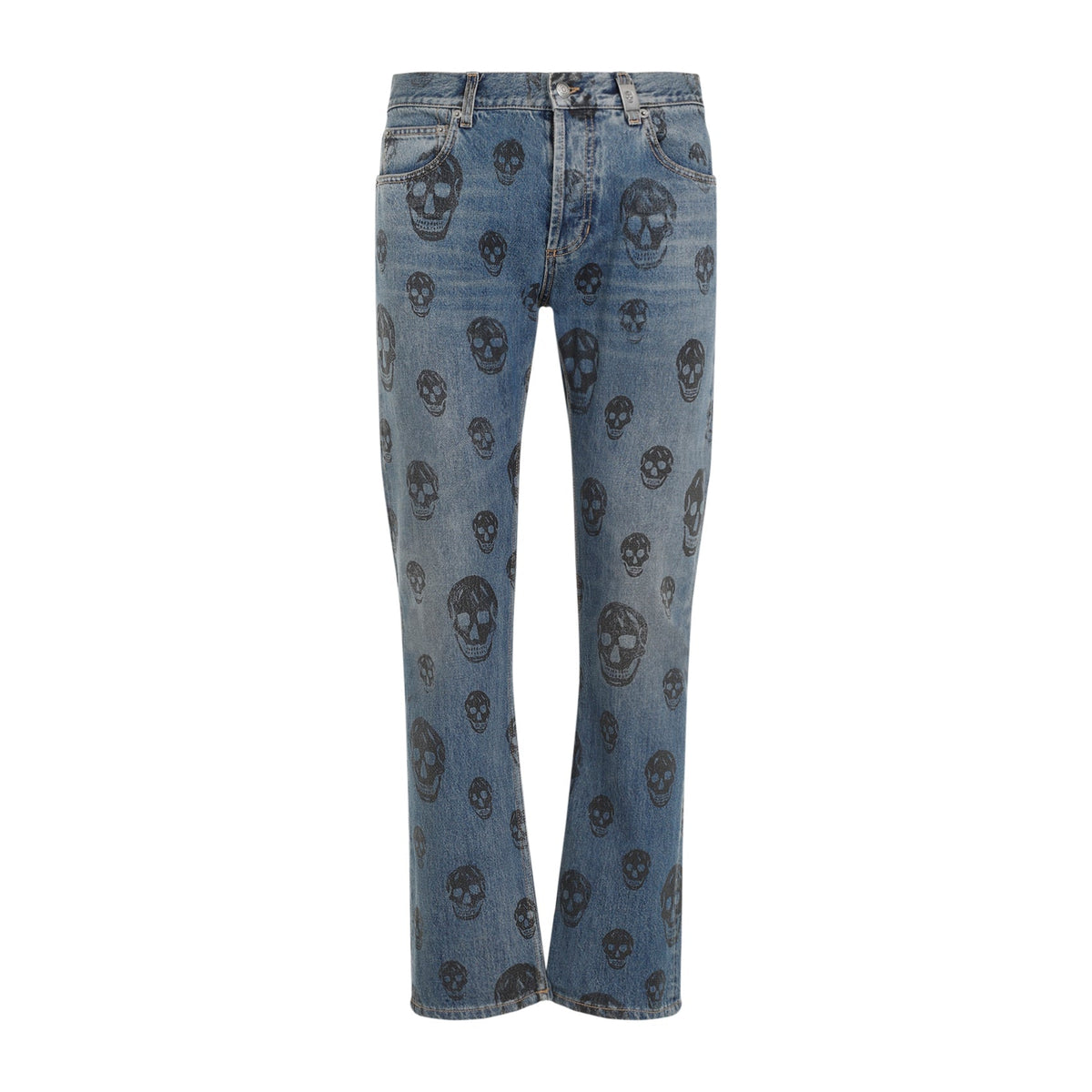 Alexander McQueen Jeans? Alexander Mcqueen Cotton Jeans Men Classic Everyday Designer Jeans