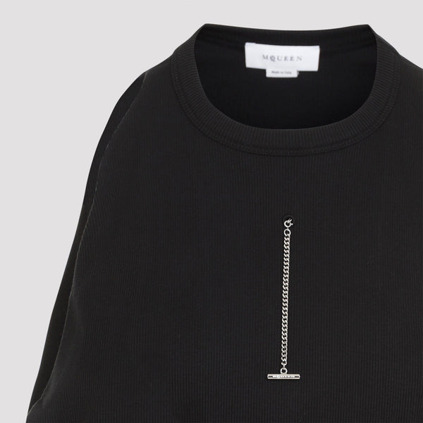 Alexander McQueen tee shirts side profile designer luxury fashion