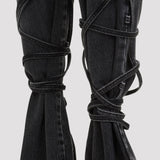 Alexander McQueen pants side profile designer luxury fashion