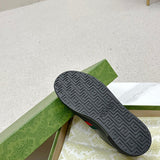 Gucci all-black luxury sneakers view 7 everyday casual design