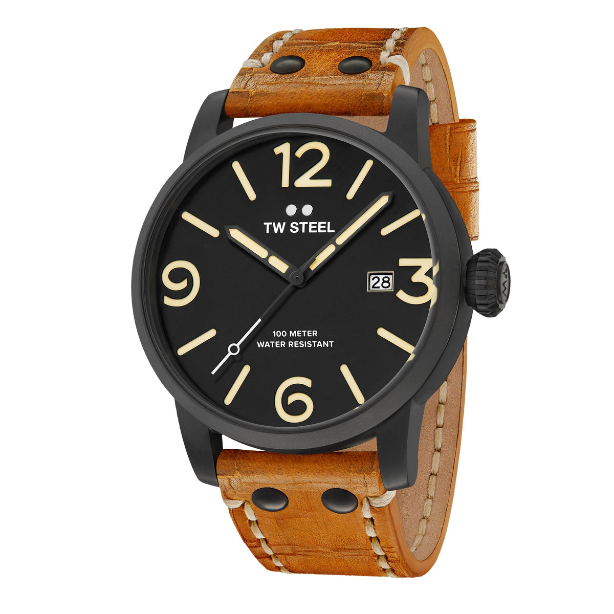 Front view of TW Steel men's watch