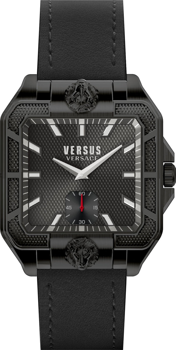 Front view of Versace men's watch