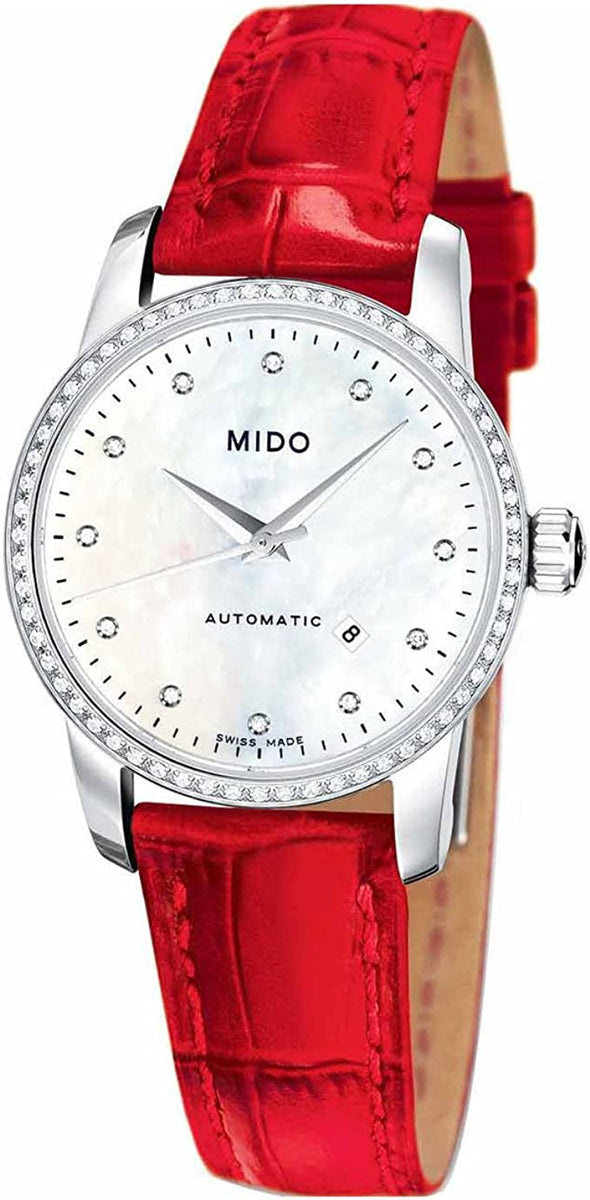 Front view of Mido Women's Baroncelli women's watch