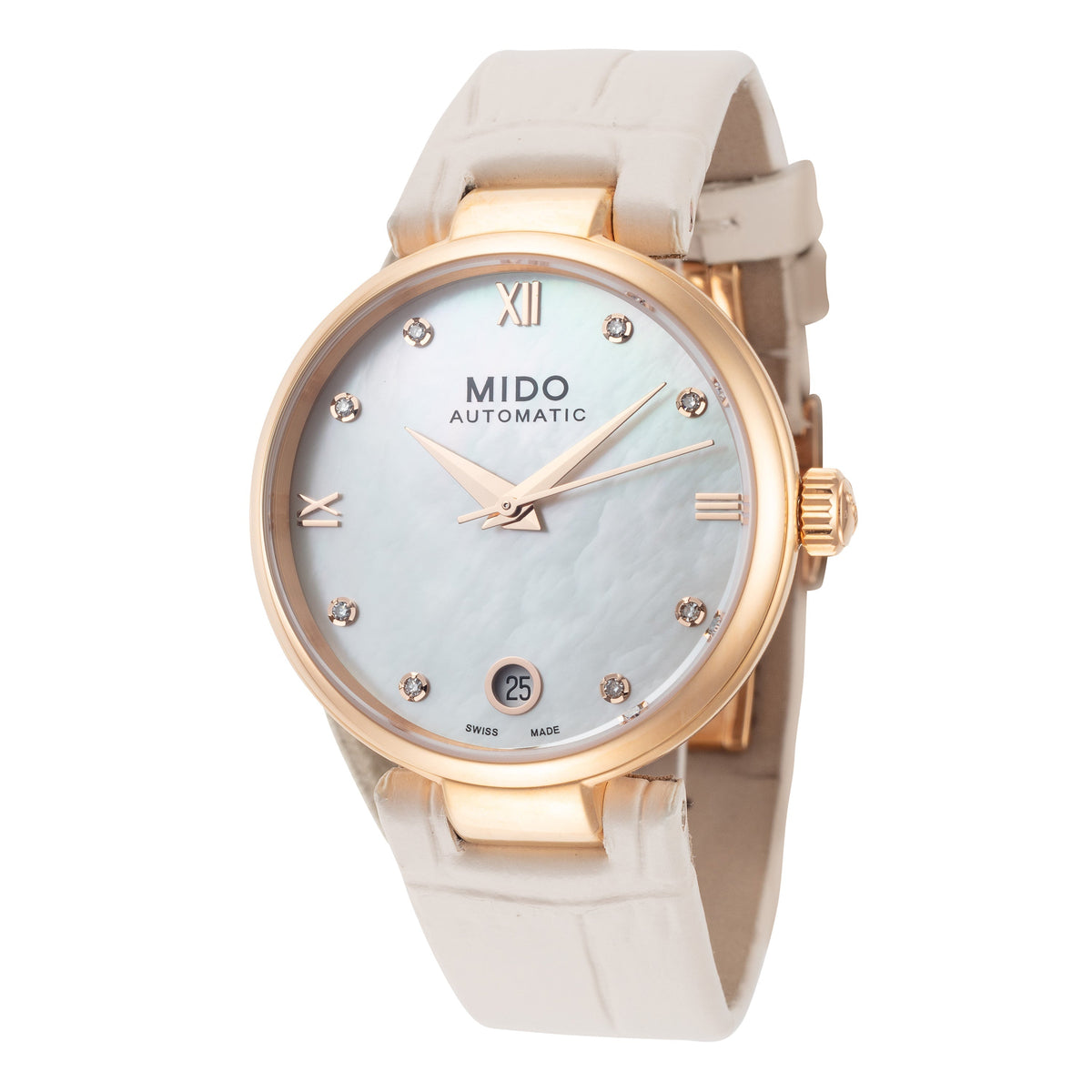 Front view of Mido Women's Baroncelli women's watch