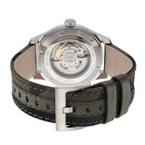 Close-up detail view of Hamilton men's watch