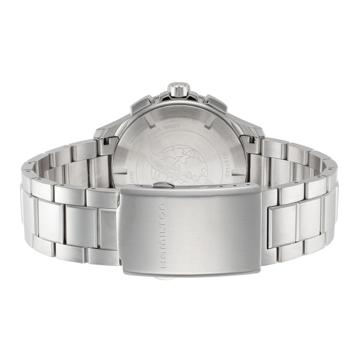 Side view of Hamilton men's watch