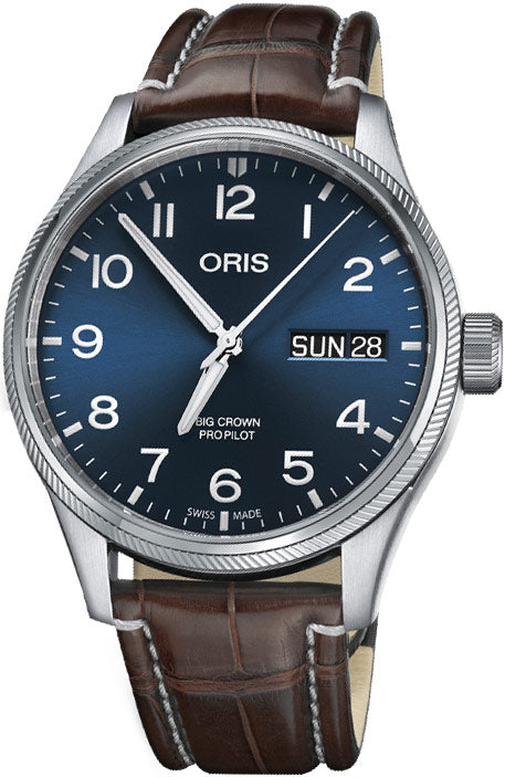 Front view of Oris Men's Big men's watch