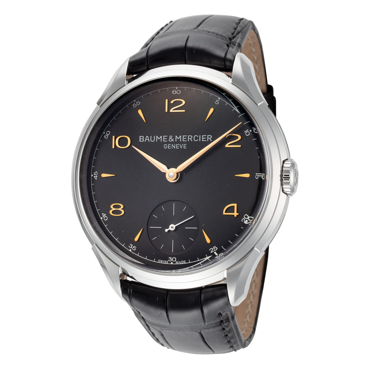 Front view of Baume and Mercier men's watch