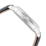 Close-up detail view of Baume and Mercier men's watch