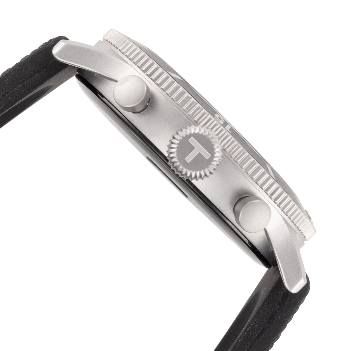 Side view of Teslar men's watch