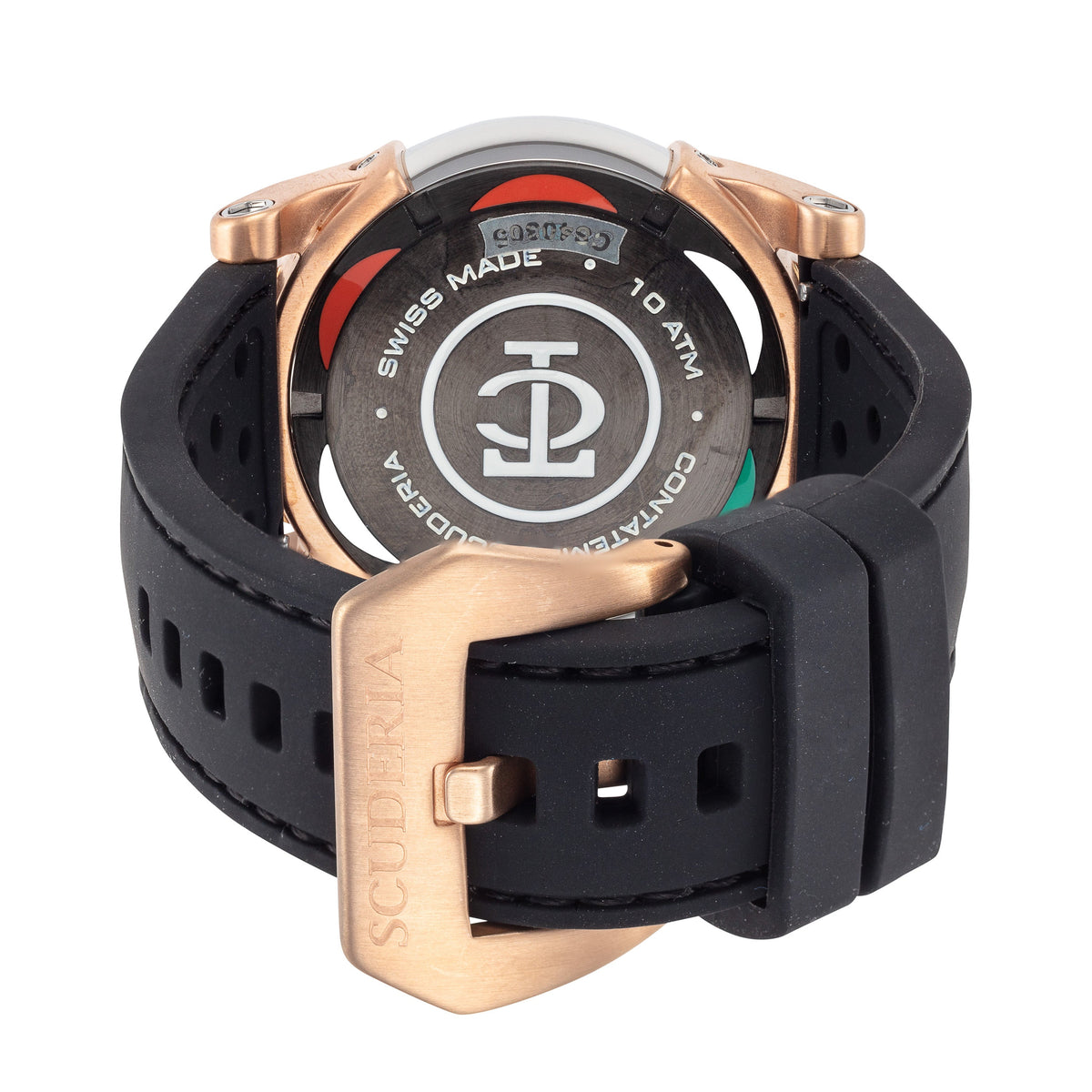Side view of CT Scuderia men's watch