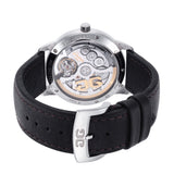 Close-up detail view of Glashutte Men's Senator men's watch