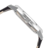 Close-up detail view of Hamilton men's watch