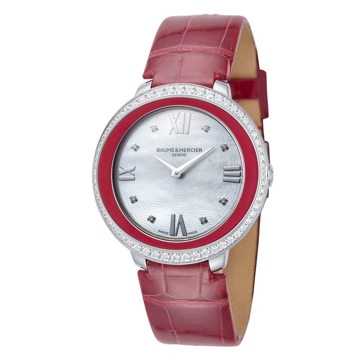 Front view of Baume and Mercier women's watch