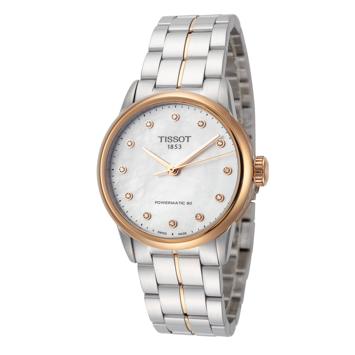 Front view of Tissot women's watch