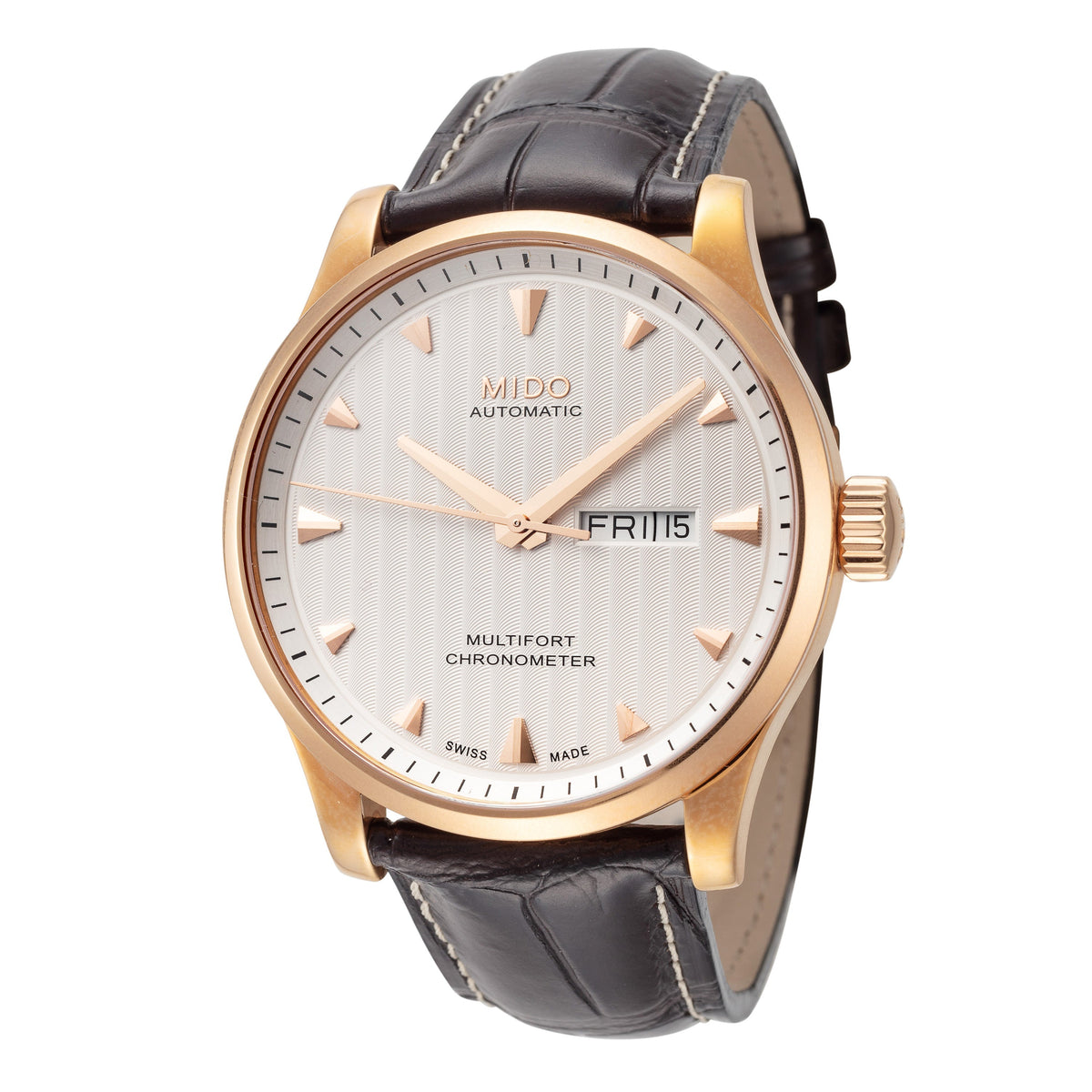 Front view of Mido Men's Multifort men's watch