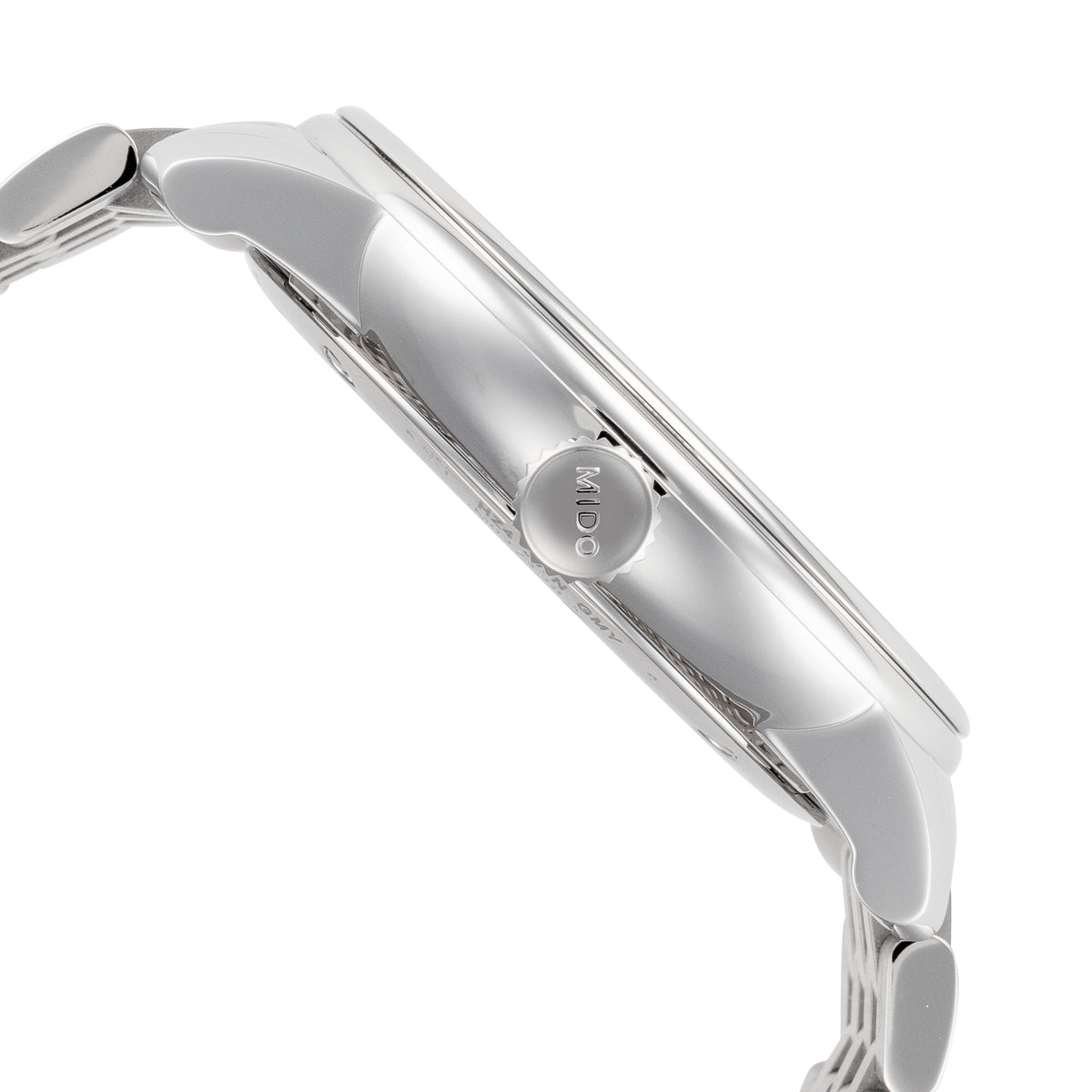 Close-up detail view of Mido Men's M0274281101300 men's watch