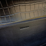 Statement Vegan Leather Handbag - Everyday Elegance | Women's Luxury Handbag #412 - texture close-up (image 9) of designer-inspired handbag